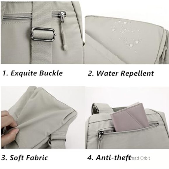 Mini Nylon Backpack Purse Lightweight Daypack for Women Work Travel main image 5